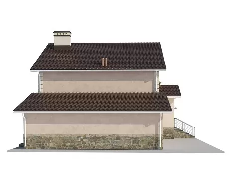 Планировка КД-257 Дом из кирпича Стефан, 257 м²