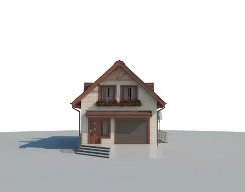 Планировка КД-88 Дом из кирпича Олунер, 88.67 м²