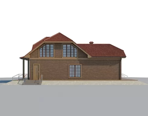Планировка КД-209 Дом из кирпича Кривстон, 209.6 м²