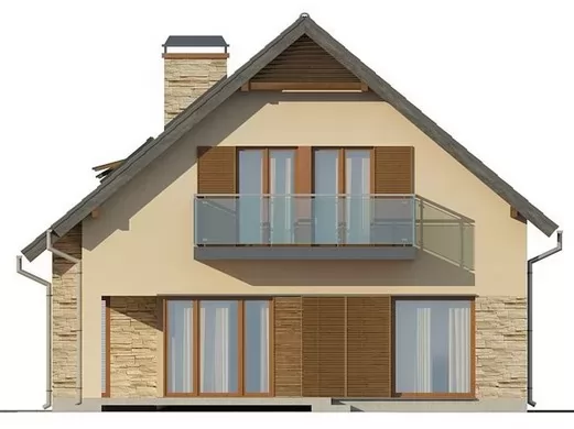 Планировка КД-113 Дом из кирпича Берухин, 113.4 м²
