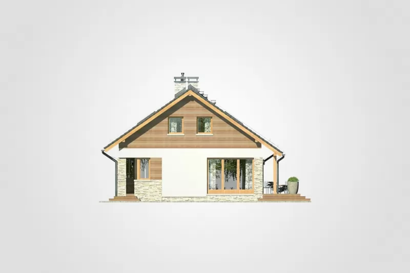 Планировка КД-112 Дом из кирпича Хидрун, 112.4 м²