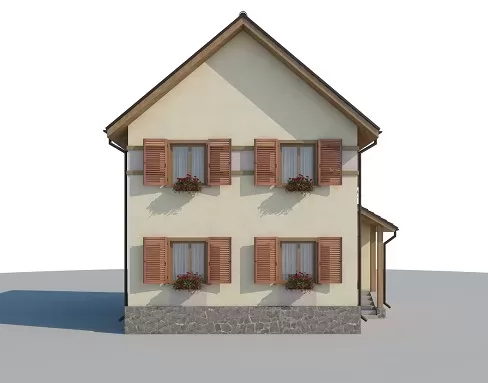 Планировка КД-132 Дом из кирпича Футме, 132.2 м²