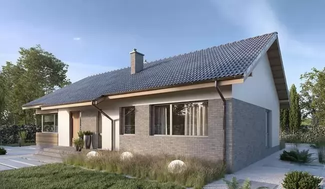 Планировка КД-136 Дом из кирпича Энгона, 136.97 м²