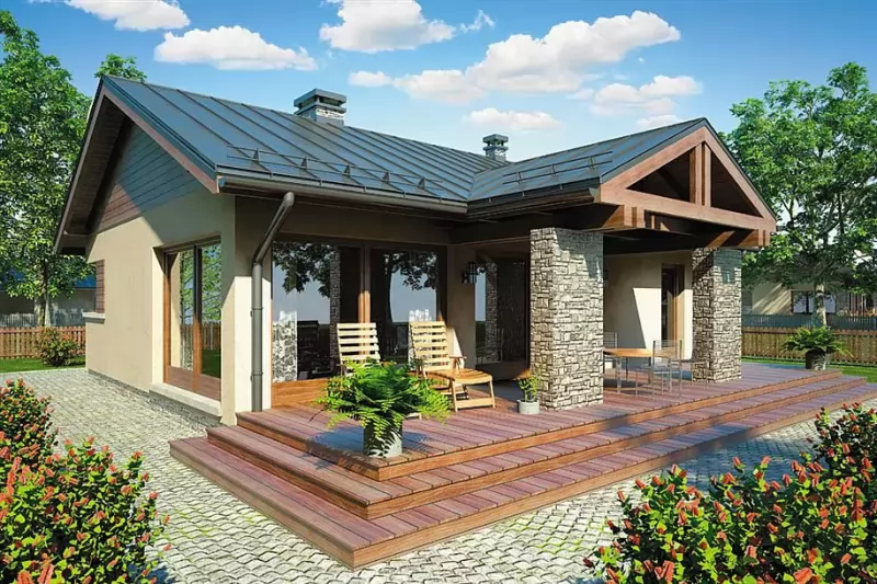 КД-84 Кирпичный дом Графитин, 84.9 м²