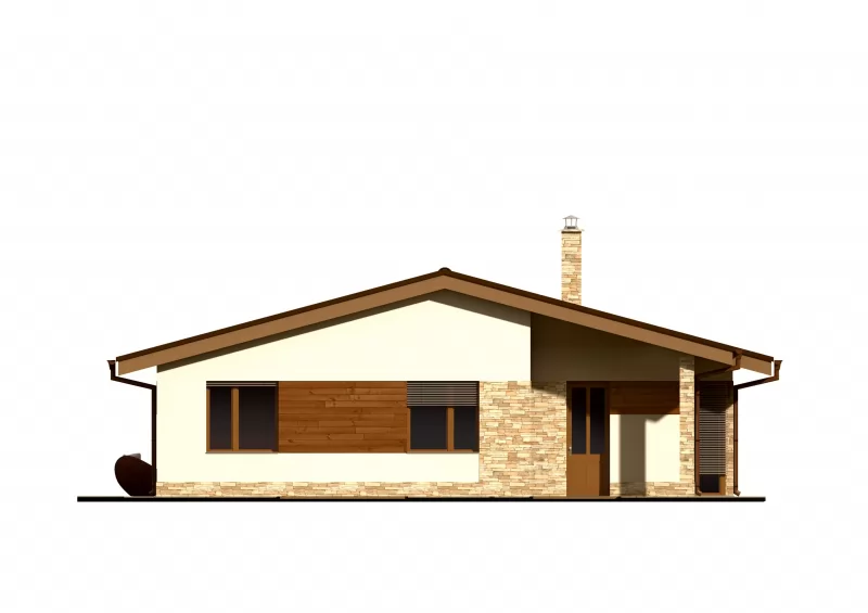Планировка КД-112 Дом из кирпича Родин, 112.7 м²