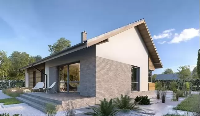 Планировка КД-136 Дом из кирпича Энгона, 136.97 м²