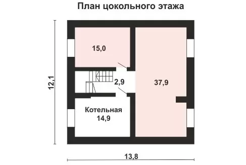 Планировка КД-215 Дом из кирпича Юниона, 215.9 м²
