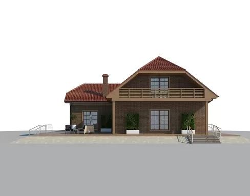 Планировка КД-209 Дом из кирпича Кривстон, 209.6 м²