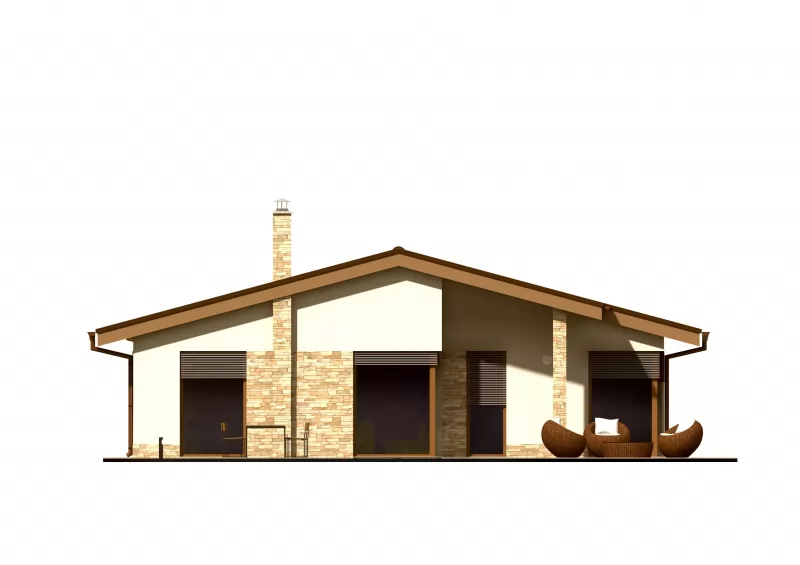 Планировка КД-112 Дом из кирпича Родин, 112.7 м²