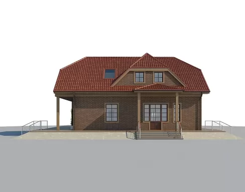 Планировка КД-209 Дом из кирпича Кривстон, 209.6 м²