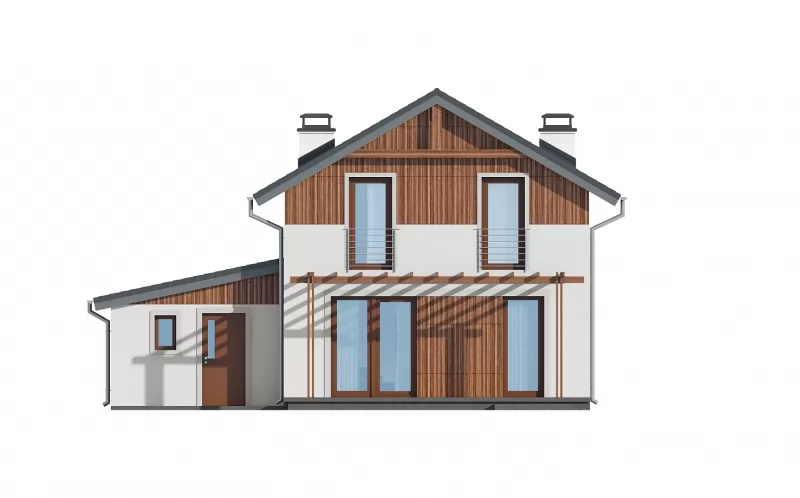 Планировка КД-141 Дом из кирпича Ламиция, 141.7 м²